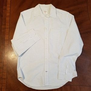 GAP The Modern Oxford windowpane shirt sz M